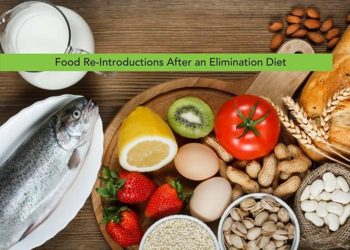 Food re- introductions after an elimination diet