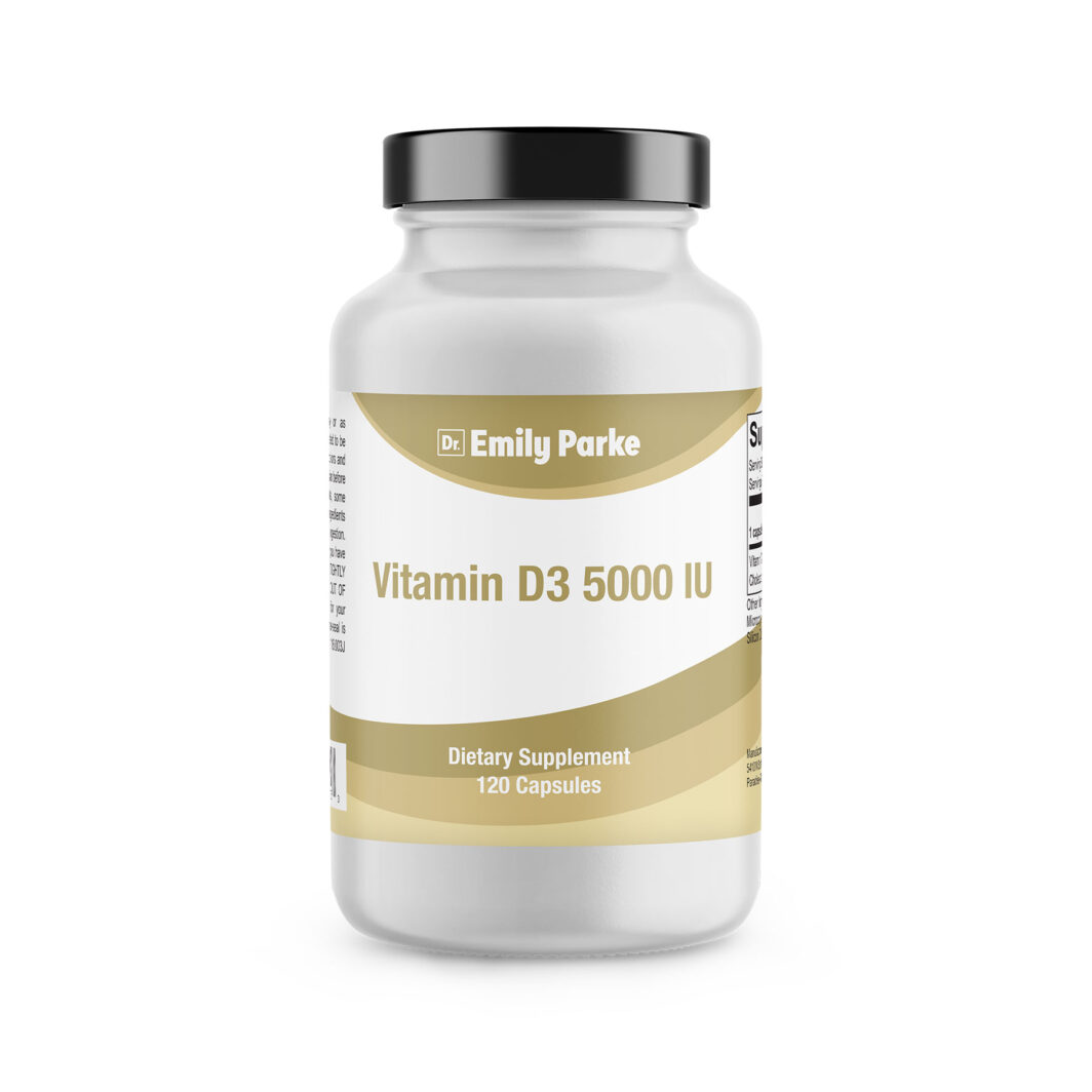 Vitamin D3 5000 IU 180ct