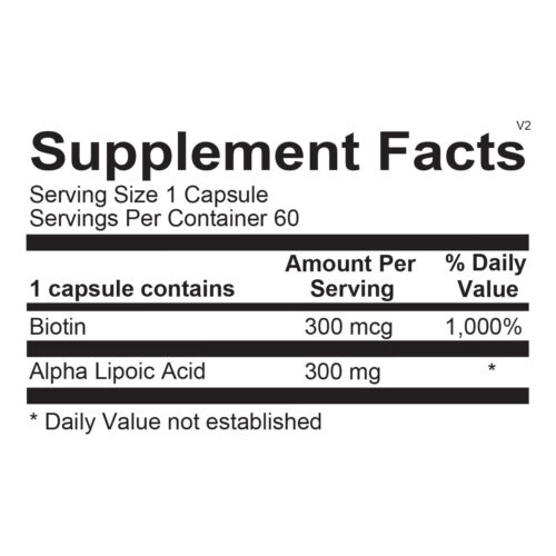 Alpha Lipoic Acid Facts