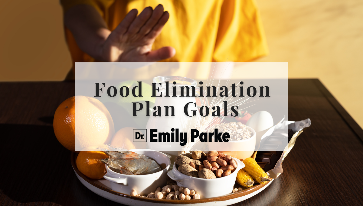 Food Elimination Plan Goals